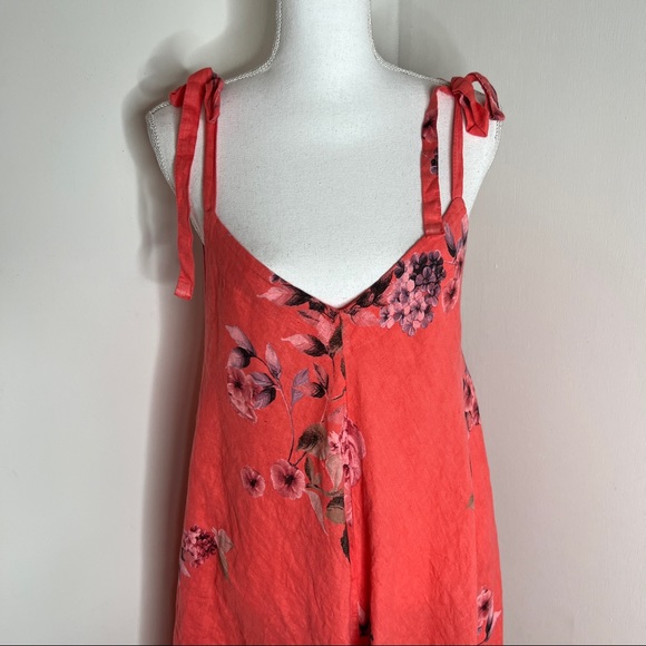 Kaktus Linen Harem Jumpsuit Size M - Picture 3 of 14